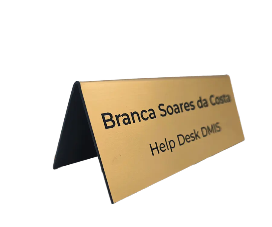 Artigo TD105: Placa, trafolite 1,3mm com gravação a laser