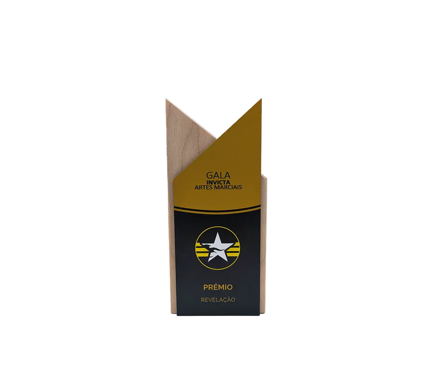 Prémio TPE102: Madeira 20mm + madeira 3mm com impressão
