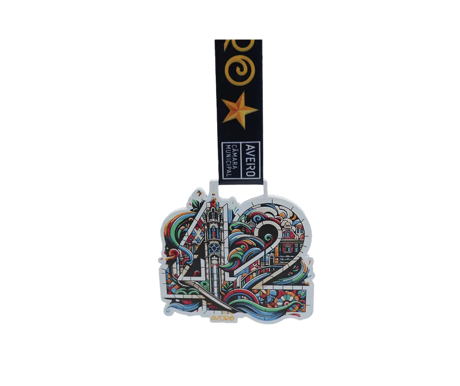 Medalha TMP305: Metal 4mm com impressão