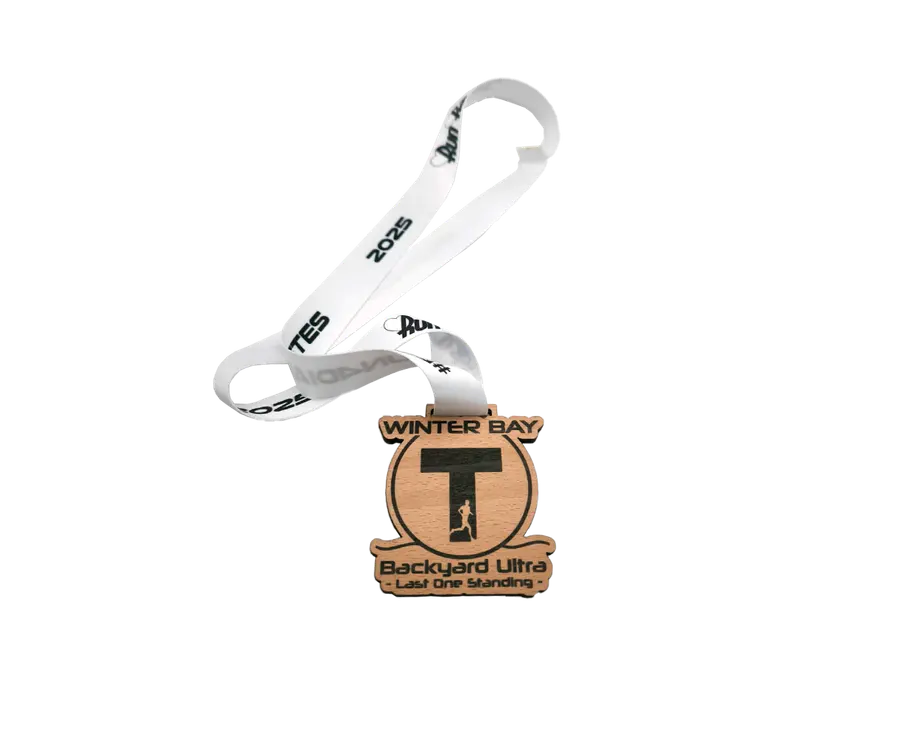 Medalha TMS203: Madeira 5mm c/ impressão