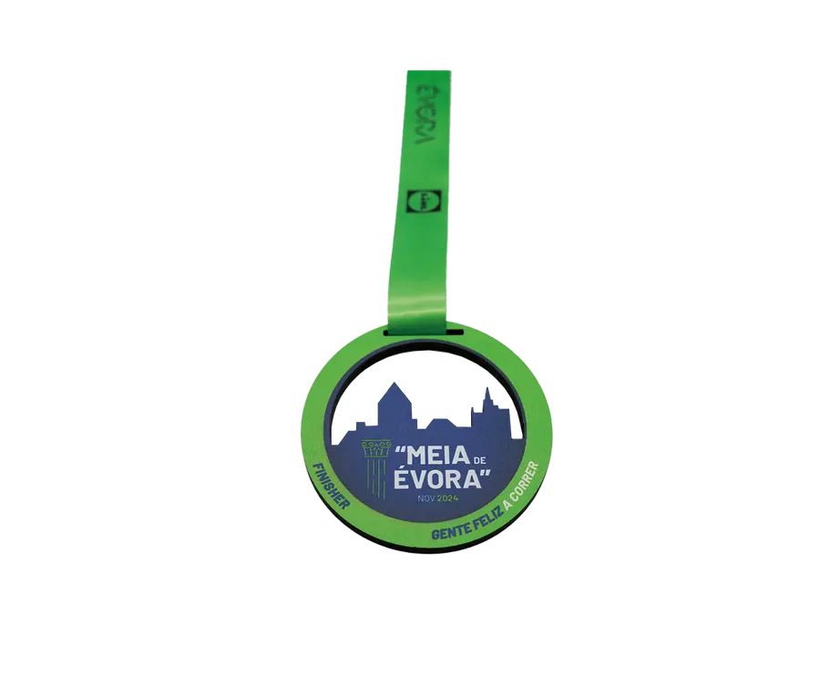 Medalha TMS211: Madeira 5mm c/ impressão
