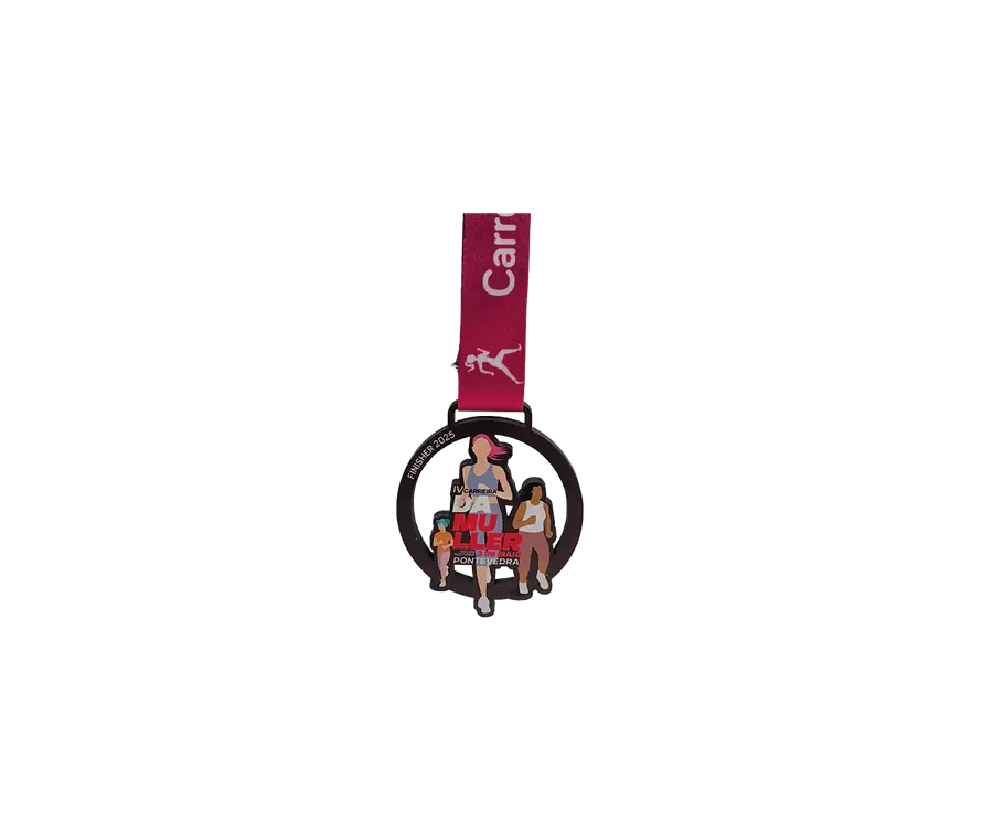 Medalha TMS14: Madeira 5mm c/ impressão
