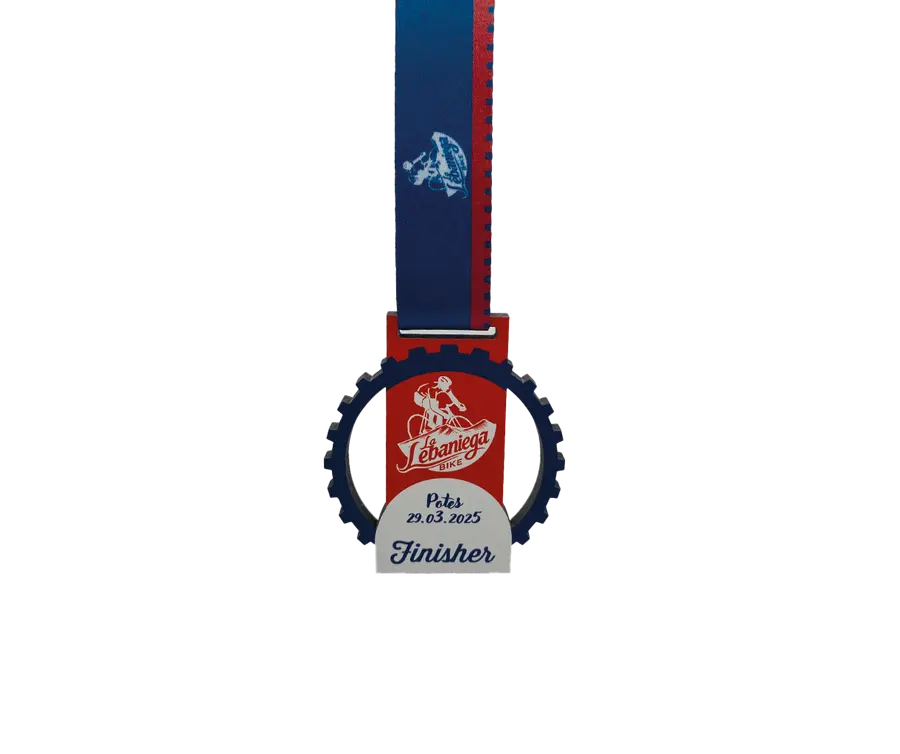 Medalha TMS223: Madeira 5mm c/ impressão