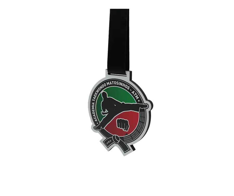 Medalha TMS224: Madeira 5mm c/ impressão