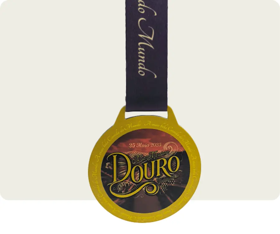 Medalha TMS302: Metal 2mm c/ impressão
