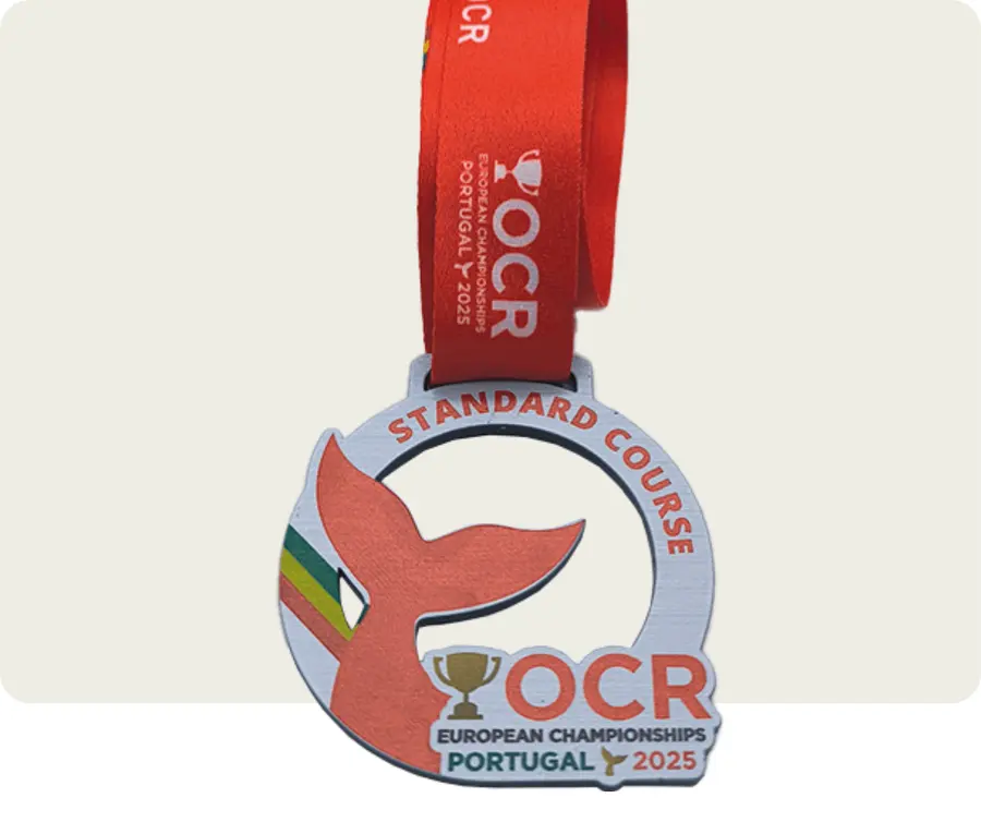 Medalha TMS303: Metal 2mm c/ impressão