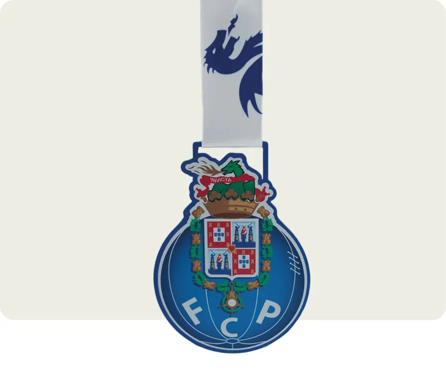 Medalha TMS315: Metal 2mm c/ impressão