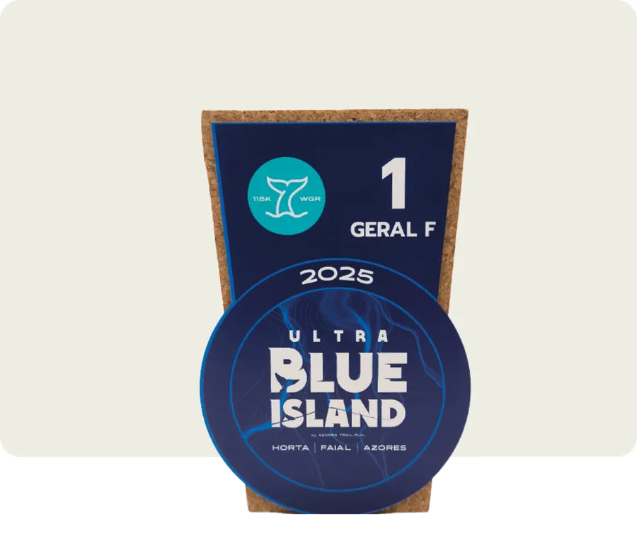 Troféu TTS203: Cortiça 20mm + madeira 3mm com impressão